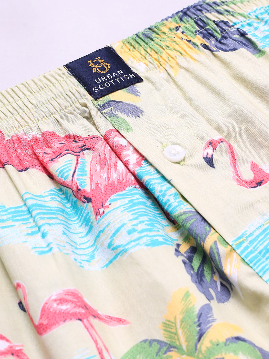 Multi Men's Cotton Printed Boxer