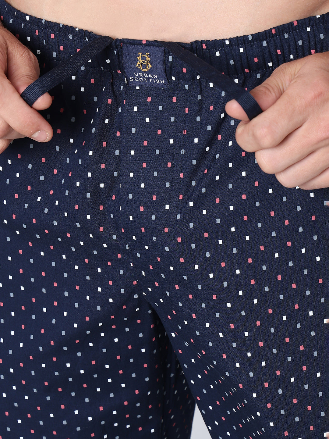 Men's Lounge Pants - 2-Pack, 100% Cotton, Side Pockets