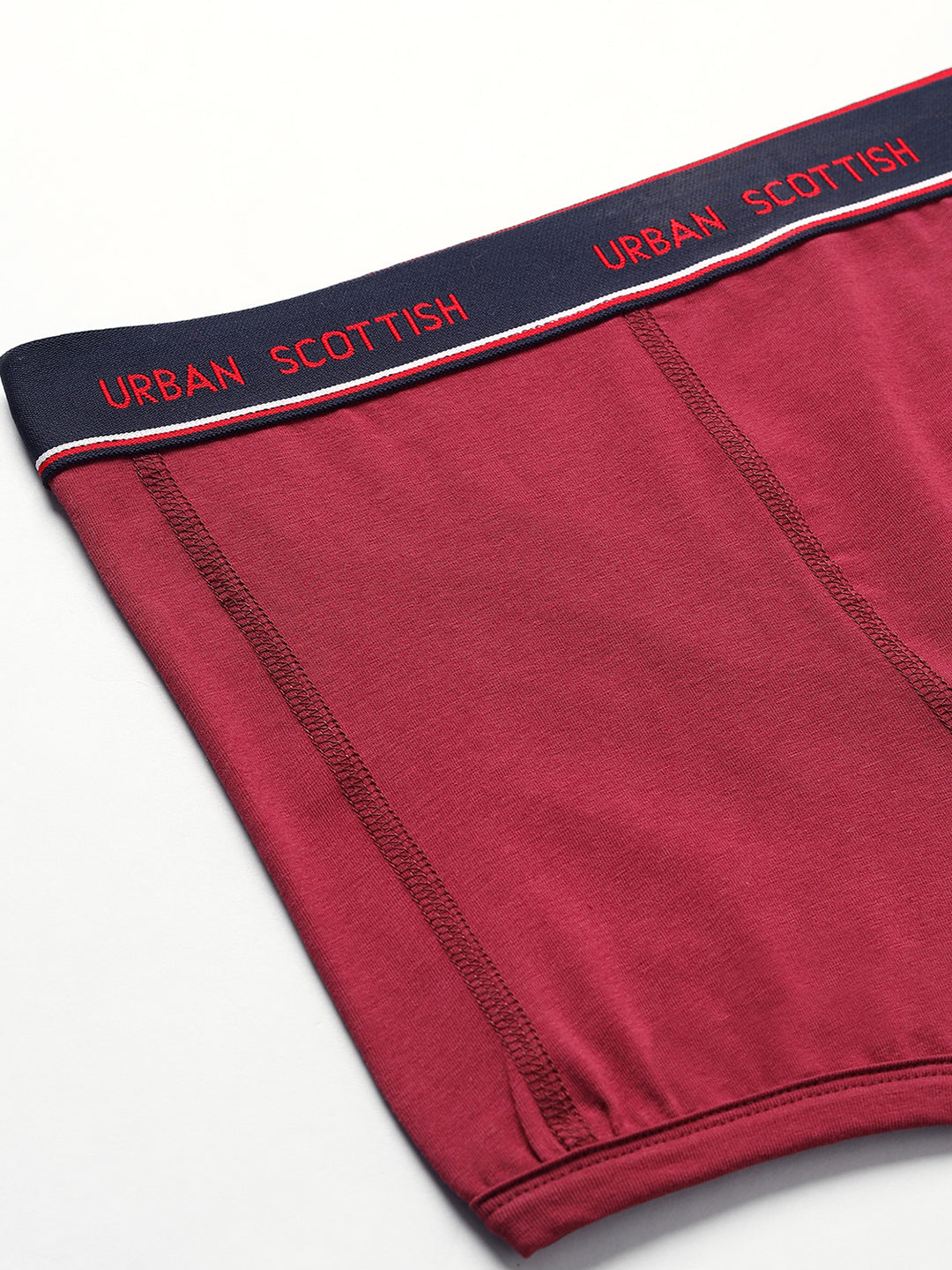 Men's Solid Cotton Stretch Trunk