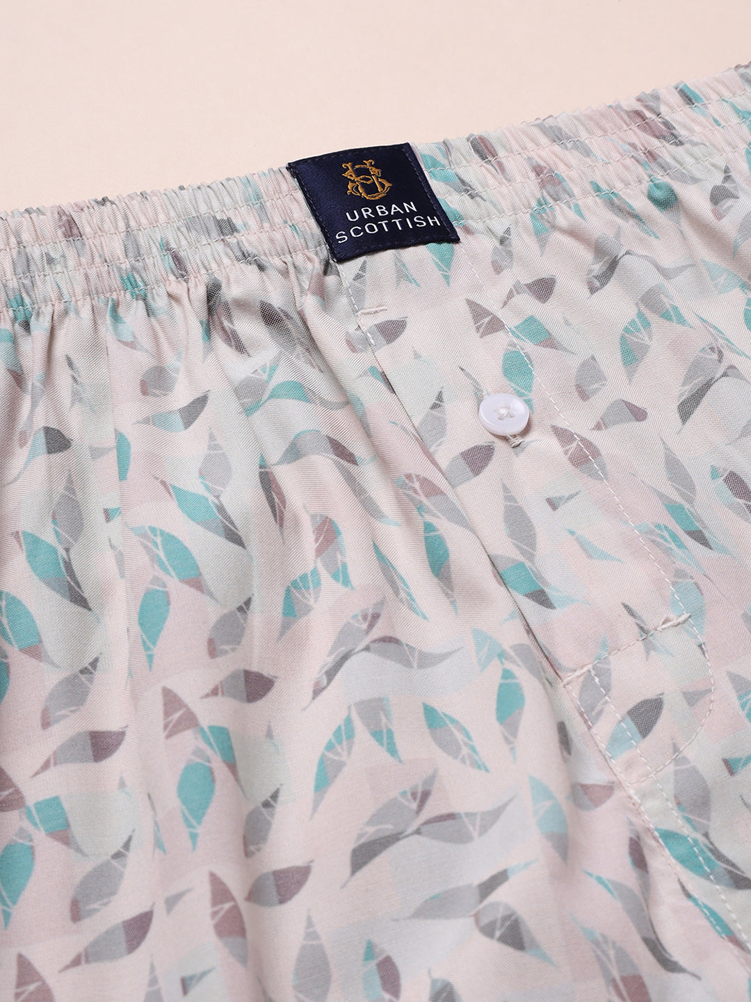 URBAN SCOTTISH Men's Cotton Printed Boxer
