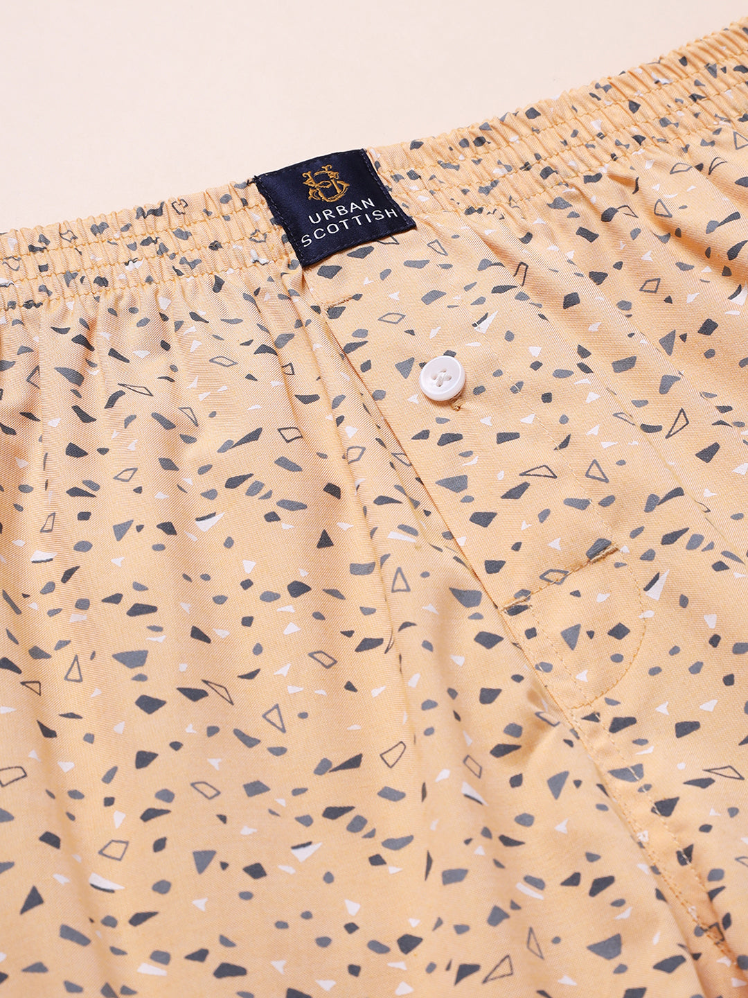 URBAN SCOTTISH Men's Cotton Printed Boxer
