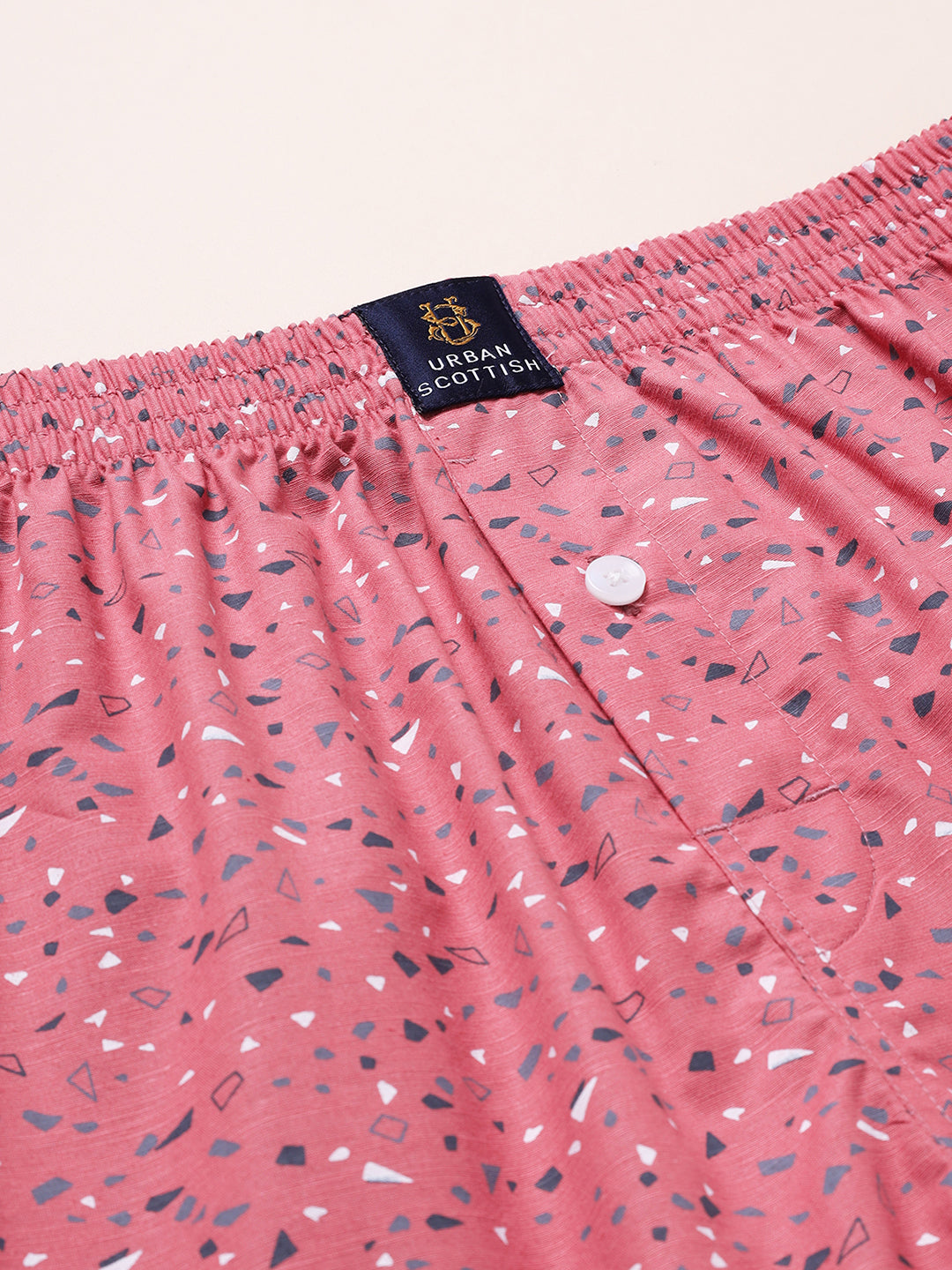 URBAN SCOTTISH Men's Cotton Printed Boxer