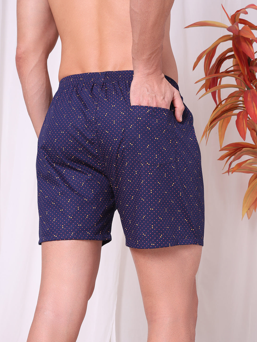 URBAN SCOTTISH Men's Cotton Printed Boxer