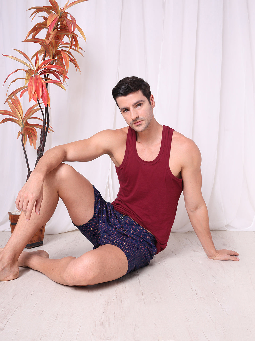URBAN SCOTTISH Men's Cotton Printed Boxer