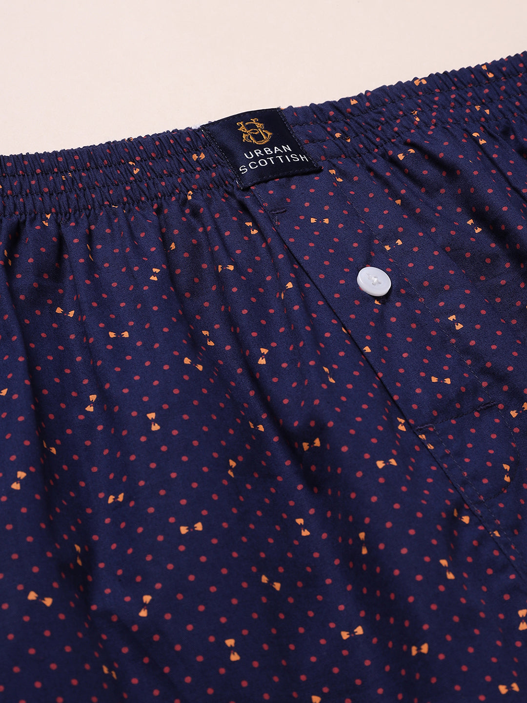 URBAN SCOTTISH Men's Cotton Printed Boxer