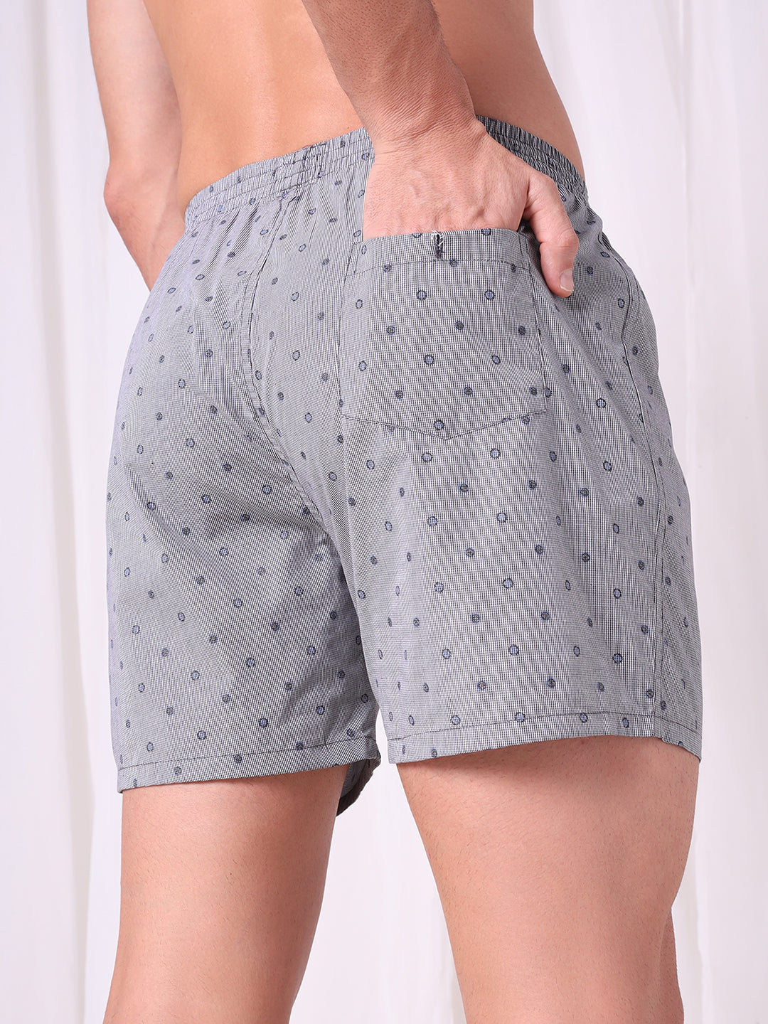 URBAN SCOTTISH Men's Cotton Printed Boxer