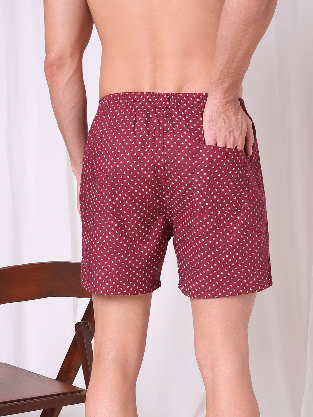 URBAN SCOTTISH Men's Cotton Printed Boxer (Pack of 3)