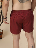 Men's Multicolor, 100% Cotton, printed, Regular Fit,  Inner Elastic, Mid-Rise, Boxers- Pack of 2