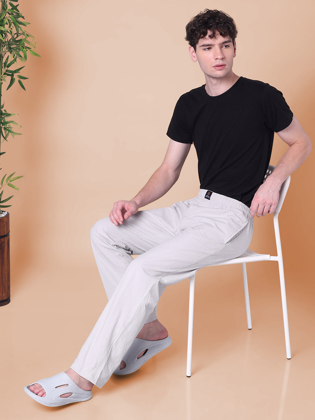URBAN SCOTTISH Men's Cotton Pyjama Regular Fit with Side Pockets