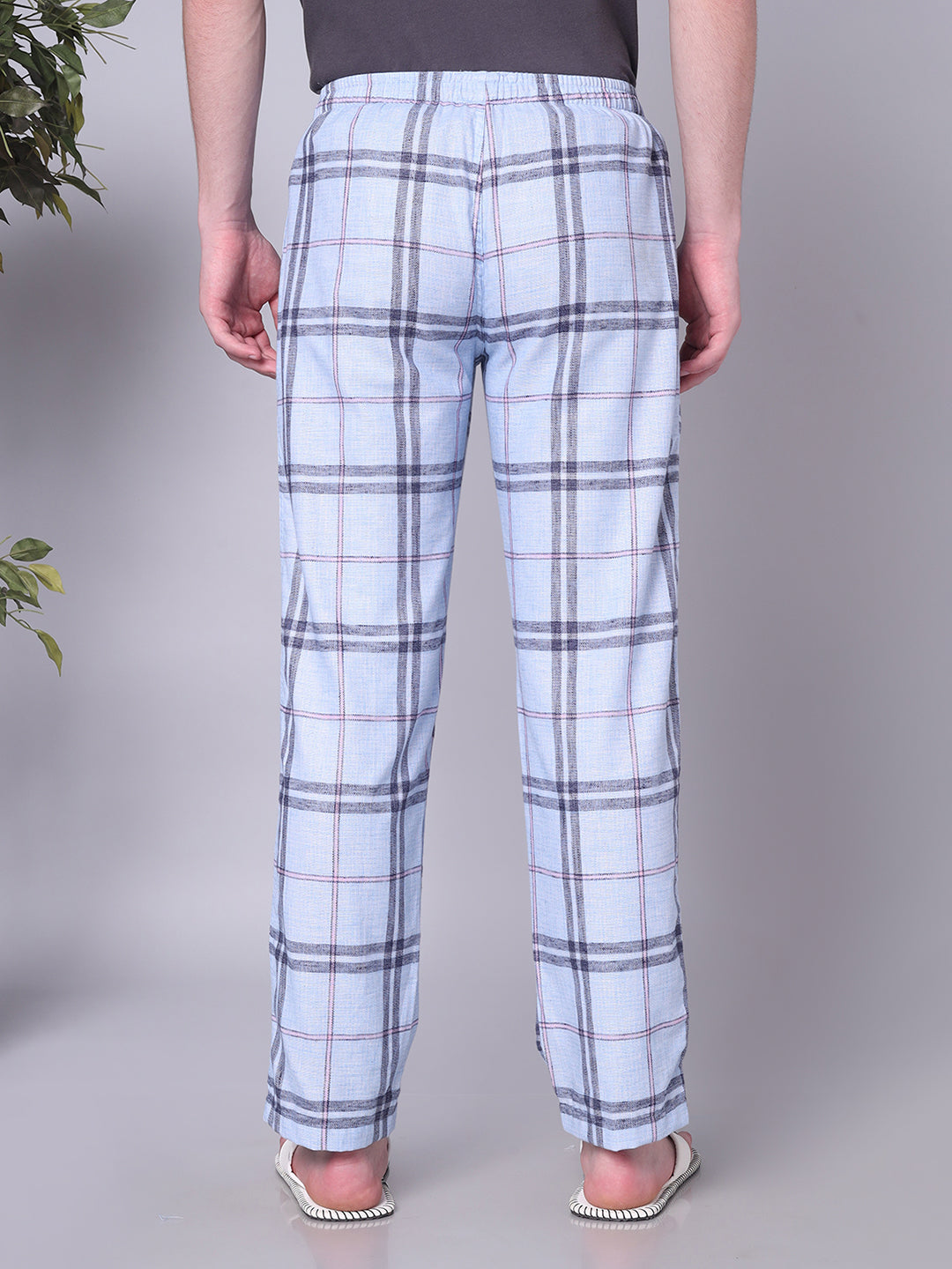 URBAN SCOTTISH Men's Cotton Pyjama Regular Fit with Side Pockets