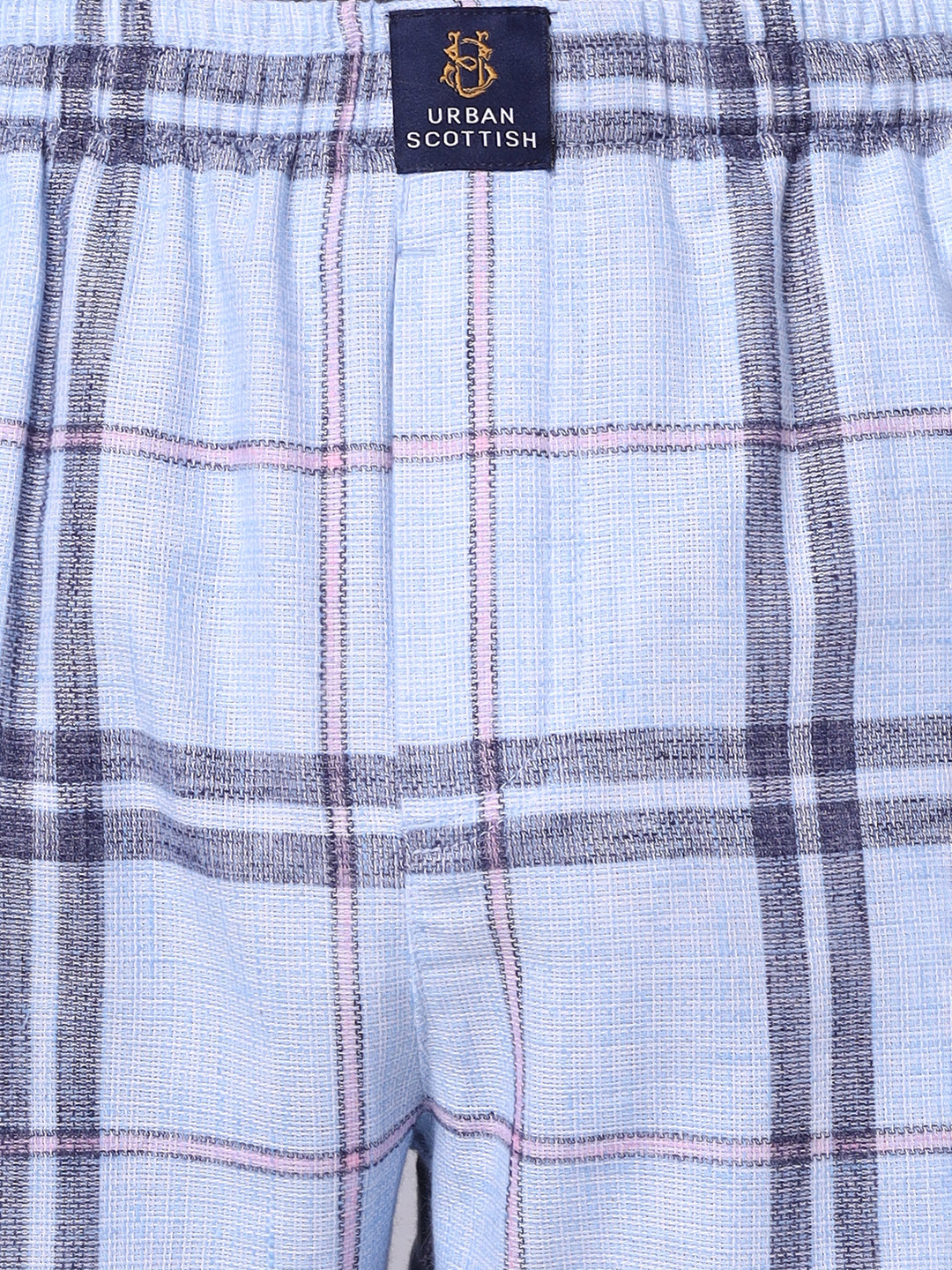 URBAN SCOTTISH Men's Cotton Pyjama Regular Fit with Side Pockets