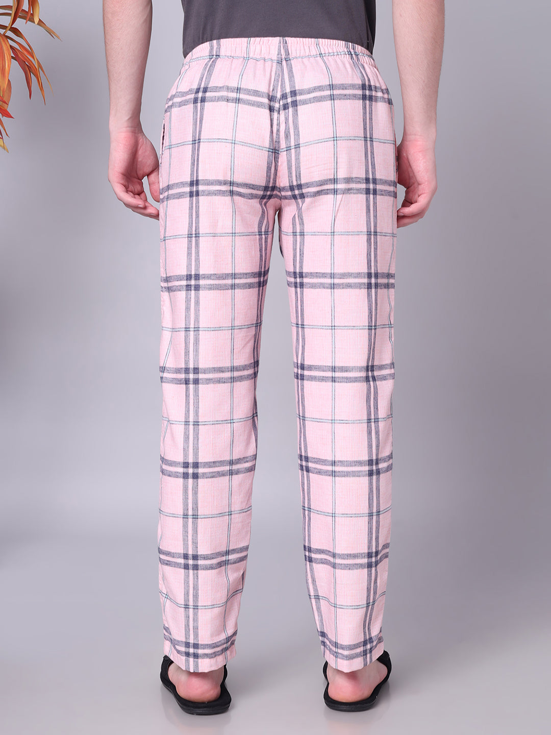 URBAN SCOTTISH Men's Cotton Pyjama Regular Fit with Side Pockets