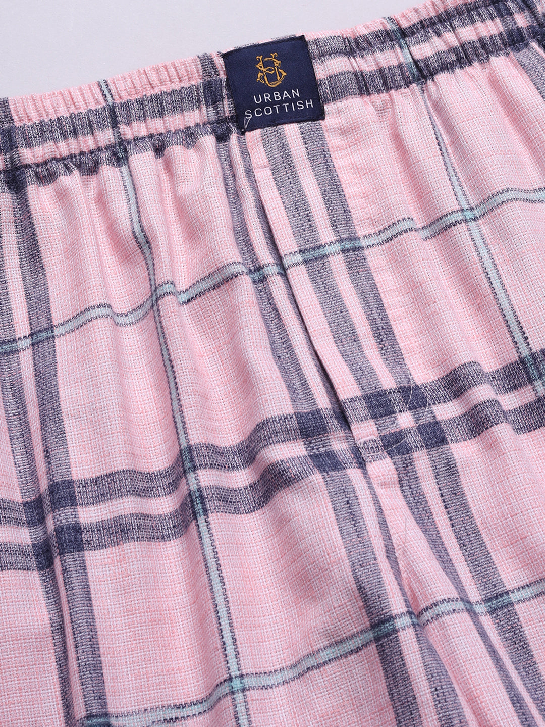 URBAN SCOTTISH Men's Cotton Pyjama Regular Fit with Side Pockets