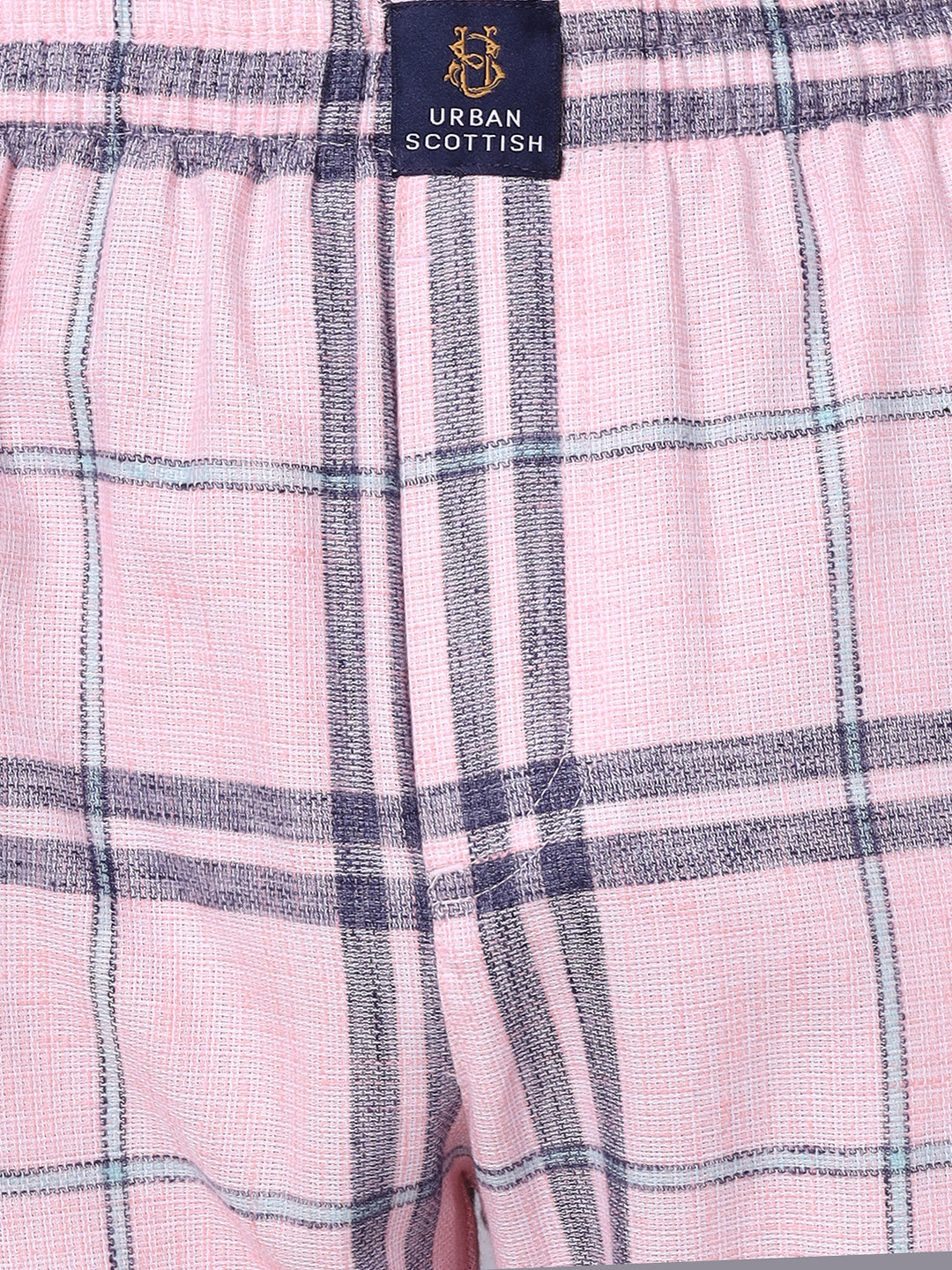 URBAN SCOTTISH Men's Cotton Pyjama Regular Fit with Side Pockets