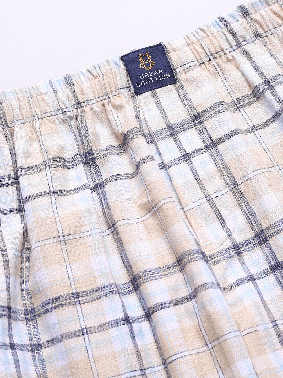 URBAN SCOTTISH Men's Cotton Pyjama Regular Fit with Side Pockets