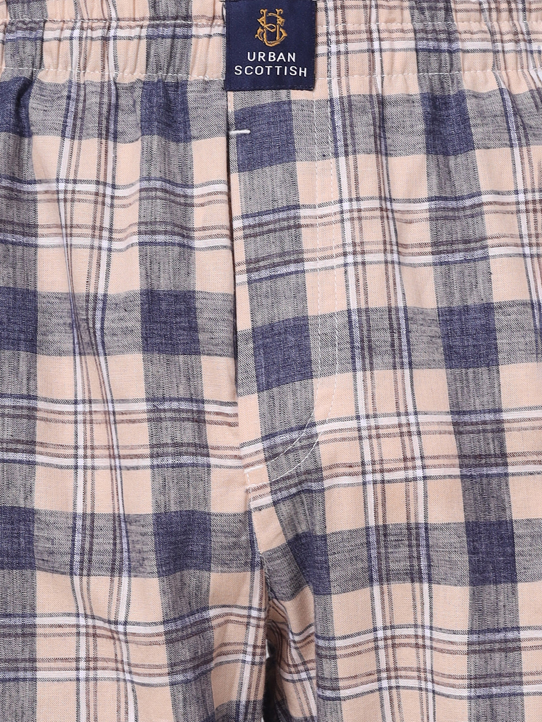 URBAN SCOTTISH Men's Cotton Pyjama Regular Fit with Side Pockets
