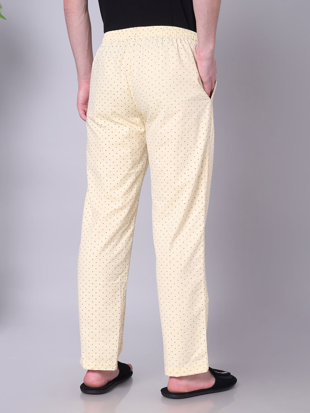 URBAN SCOTTISH Men's Cotton Pyjama Regular Fit with Side Pockets