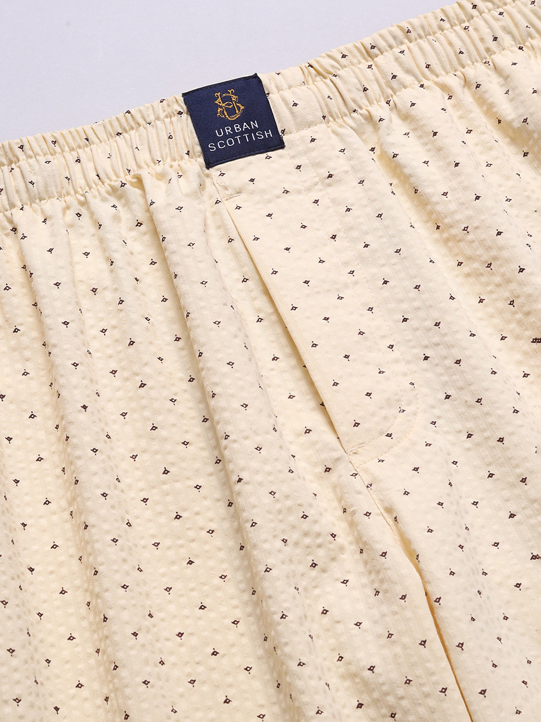URBAN SCOTTISH Men's Cotton Pyjama Regular Fit with Side Pockets