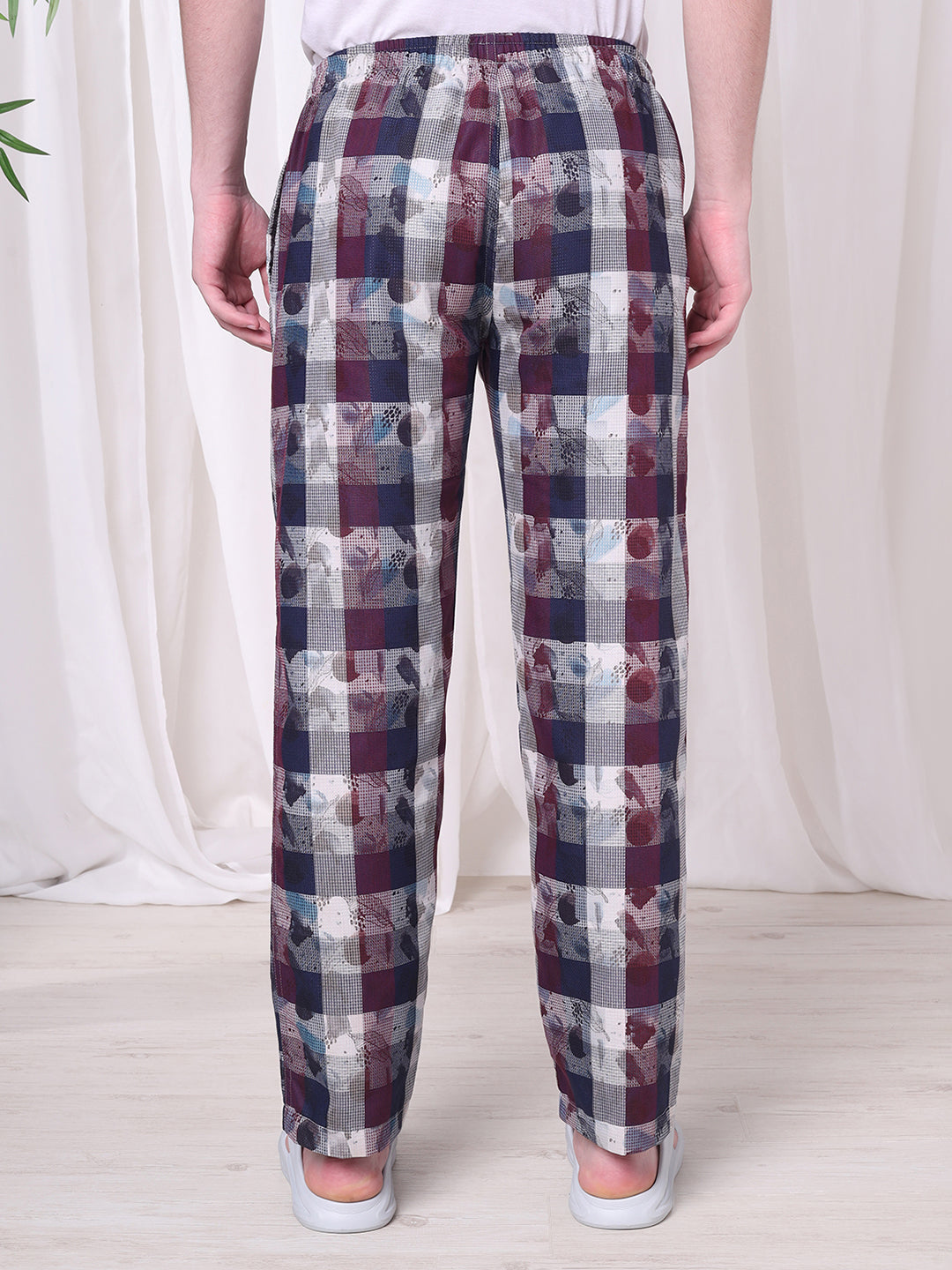 URBAN SCOTTISH Men's Cotton Pyjama Regular Fit with Side Pockets