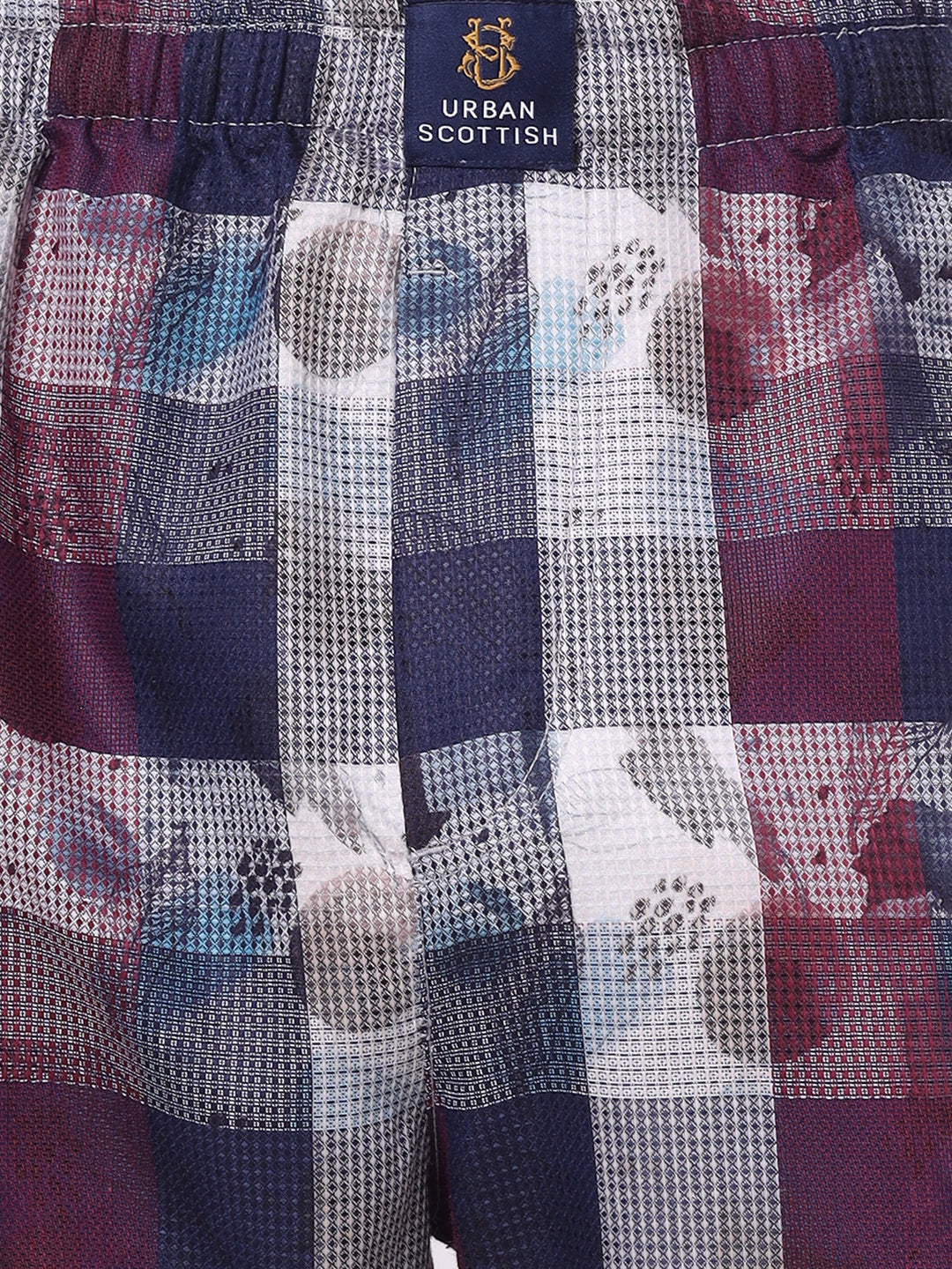 URBAN SCOTTISH Men's Cotton Pyjama Regular Fit with Side Pockets