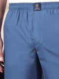 Men's Cotton Navy Pyjama Regular Fit with Side Pockets