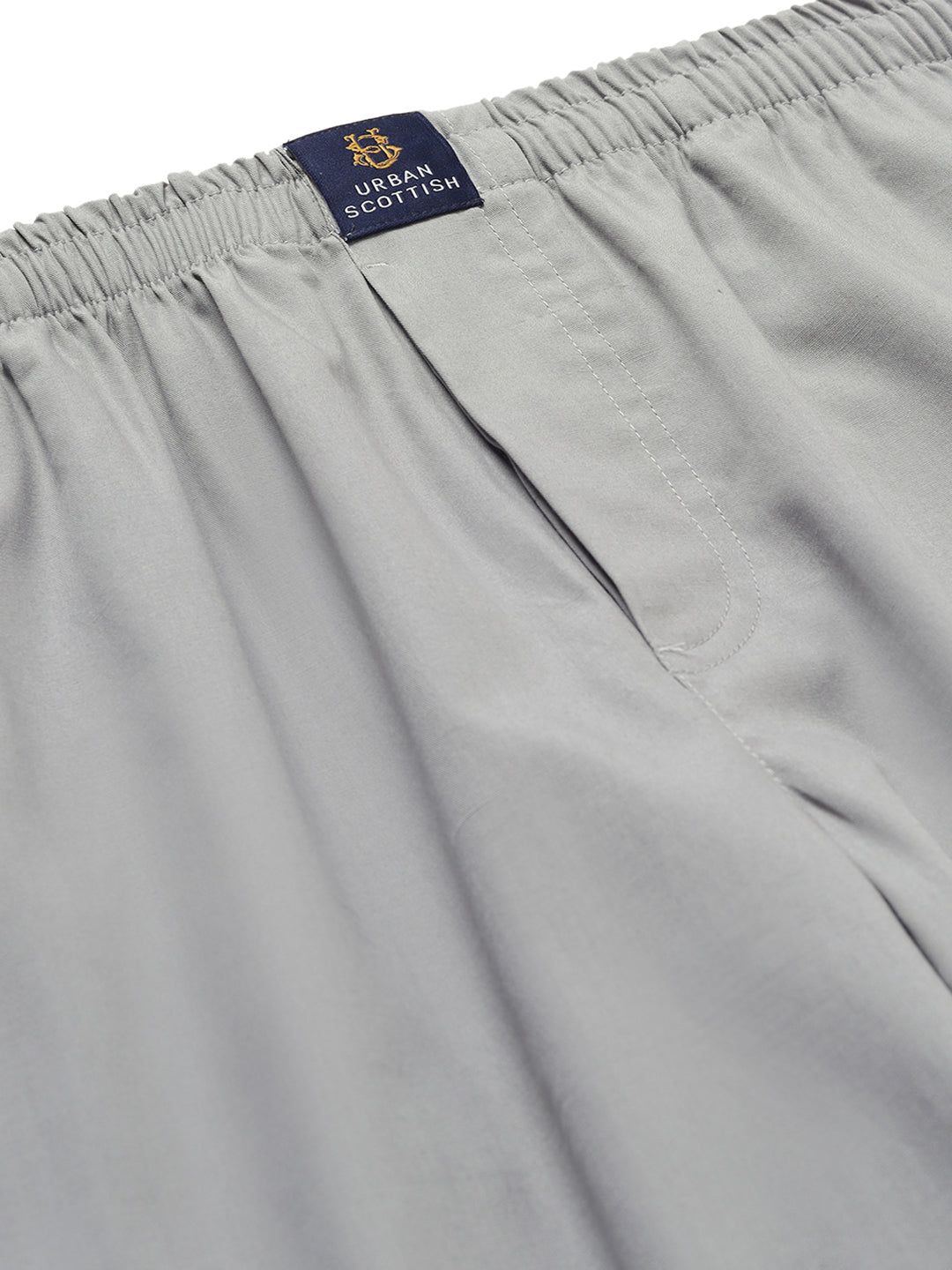 Men's Cotton Grey Pyjama Regular Fit with Side Pockets